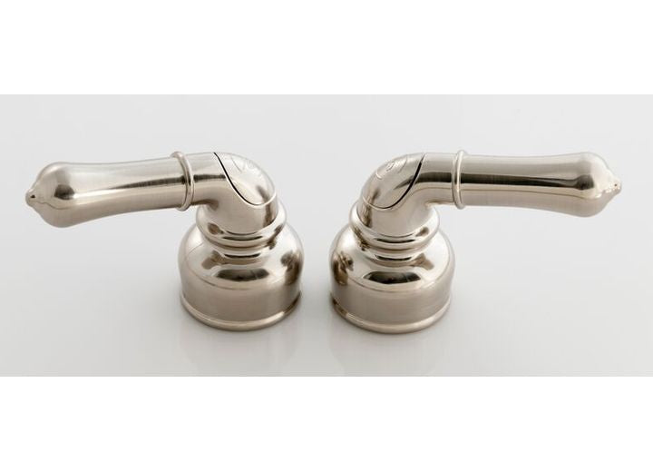 American Brass HOT & COLD BRUSHED NICKEL TEAPOT HDL PAIRS - BULK