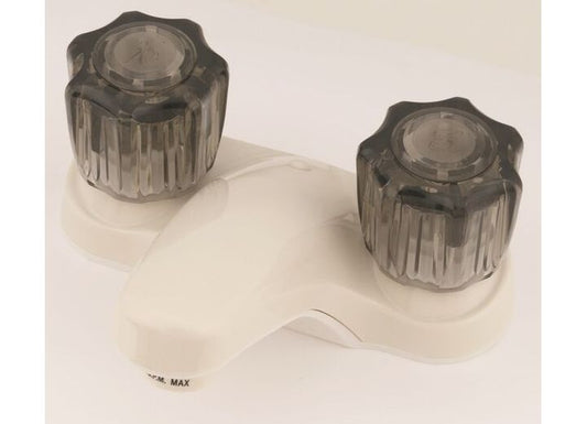 American Brass 4IN PLSTC LAV W/ SMK HDLS BISC