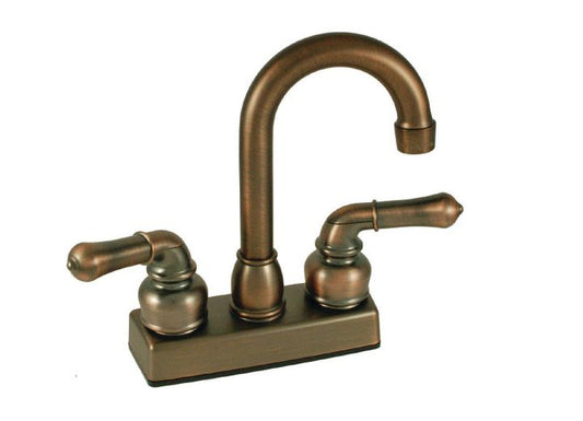 American Brass 4IN BAR W/ LVR HDLS ORB