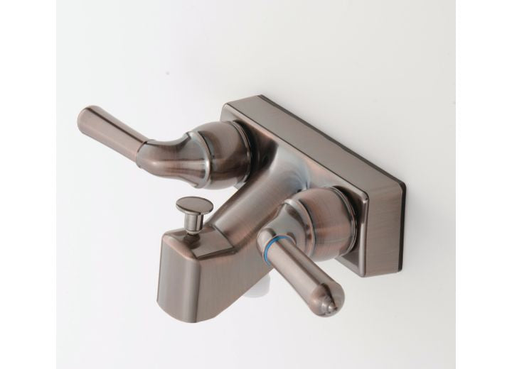 American Brass 4IN PLSTC T/S DIV W/ LVR HDLS ORB