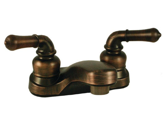 American Brass 4IN PLSTC LAV W/ LVR HDLS ORB