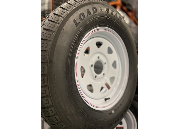 Americana Tire and Wheel ST205/75R14 C/5H SPK WH W/STR KR35 KENDA (DEXSTAR) STEEL ASSEMBLY