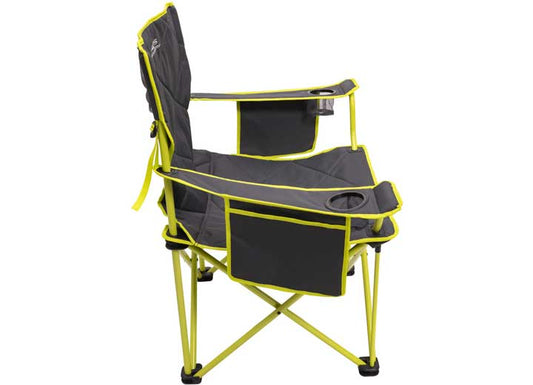 ALPS Brands KING KONG CHAIR - CHARCOAL/CITRUS