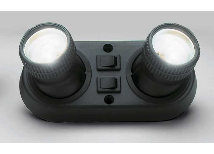 AP Products EUROPA DBL BLK W/BLK GLOBES (005-10007)