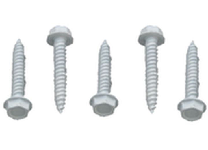 AP Products HEX WASHER HEAD 8 X 2 WHITE (100/CTN)