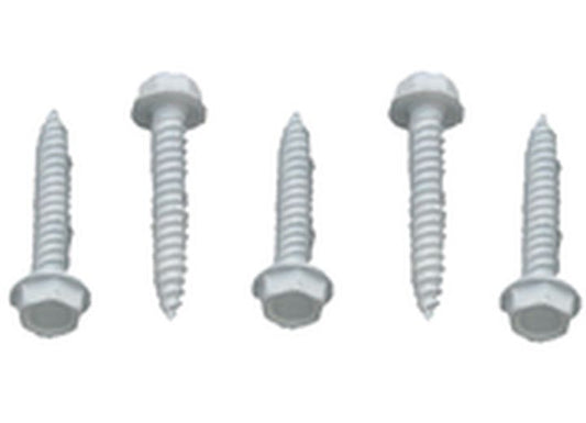 AP Products HEX WASHER HEAD 8 X 1 WHITE (100/CTN)