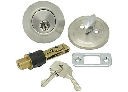 AP Products DEAD BOLT STAINLESS STEEL FINISH