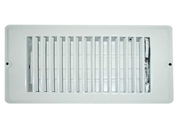 AP Products 4 X 8 FLOOR REGISTER - WHITE