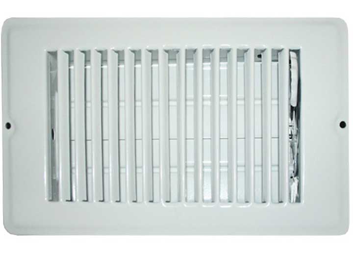 AP Products 4 X 10 FLOOR REGISTER - WHITE
