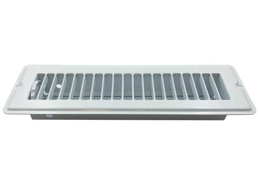 AP Products 2-1/4 X 10 FLOOR REGISTER, WHITE