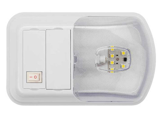 AP Products INTERIOR SINGLE DOME LIGHT WITH LED BULB