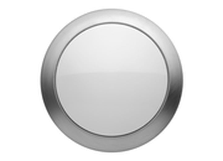 AP Products BRUSHED NICKEL SURFACE MOUNTED ROUND LED INTERIOR LIGHT FIXTURE @ 3200K AND 330