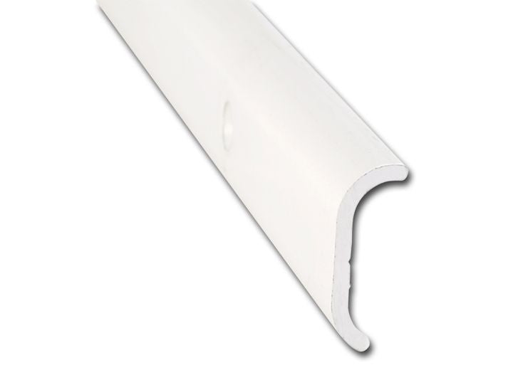 AP Products SHORT LEG NON INSERT TRIM- POLAR WHITE- 8 FT