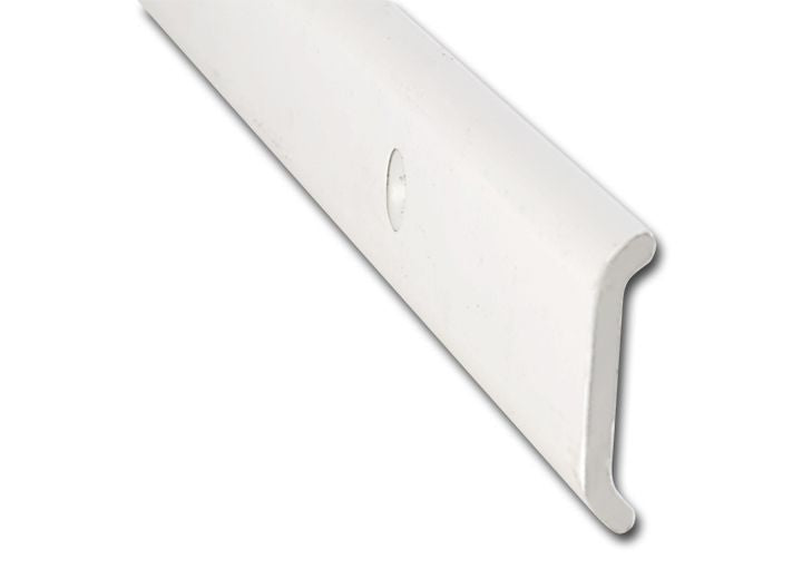 AP Products NON INSERT FLAT TRIM- POLAR WHITE- 16 FT