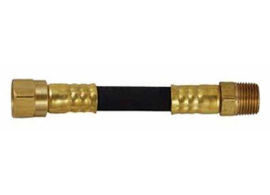 AP Products 1/4 IN THERMO PIGTAIL HIGH PRESSURE HOSE 3/8 IN MNPT X 3/8 IN FFS 24 IN OAL
