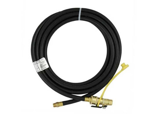 AP Products HP HOSE 1/4 ID, QD MALE NIPPLE X 3/8FFS 144 LONG