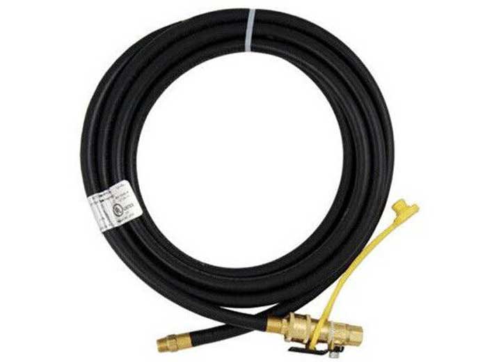 AP Products HP HOSE 1/4ID X 1/4MNPT W/CAP