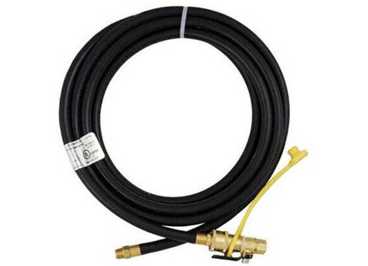 AP Products HP HOSE 1/4ID X 1/4MNPT W/CAP