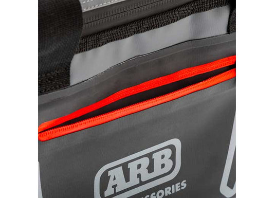 ARB Usa/Old Man Emu ARB Cooler Bag, Holds (22) Cans - Charcoal with Red Highlights