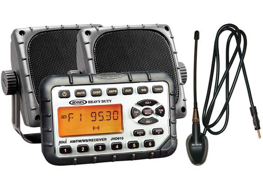 ASA Electronics/Advent Air/Voyager/Jensen RV-Marine/Polk/Klipsch RADIO, JHD910 RETAIL PACKAGE