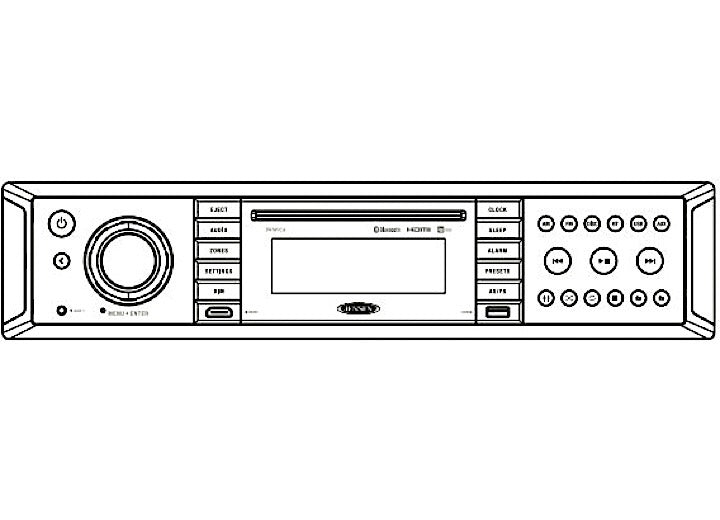 ASA Electronics/Advent Air/Voyager/Jensen RV-Marine/Polk/Klipsch JENSEN SLIMLINE 3-ZONE SOURCE