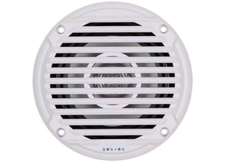 ASA Electronics/Advent Air/Voyager/Jensen RV-Marine/Polk/Klipsch ASA Electronics Jensen 5.25" White Dual Cone Waterproof Marine Speakers - Pair
