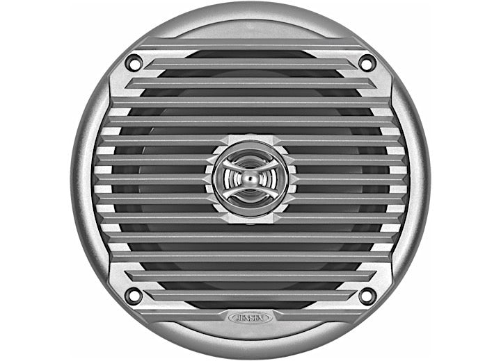 ASA Electronics/Advent Air/Voyager/Jensen RV-Marine/Polk/Klipsch JENSEN 6.5IN COAXIAL MARINE SPEAKERS, SILVER, PAIR
