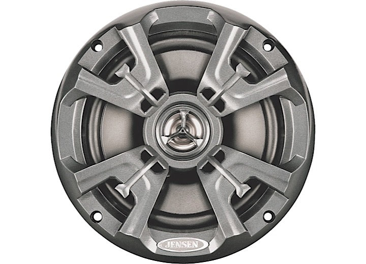 ASA Electronics/Advent Air/Voyager/Jensen RV-Marine/Polk/Klipsch ASA Electronics Jensen 6.5" Coaxial Waterproof 75 Watt Gray Speakers - Pair