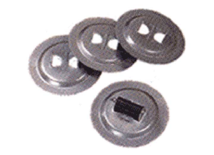BAL RV Products BAL Deluxe Base Pads - Set of Two 7.25" Diameter Pads