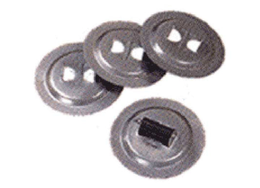 BAL RV Products BAL Deluxe Base Pads - Set of Two 7.25" Diameter Pads