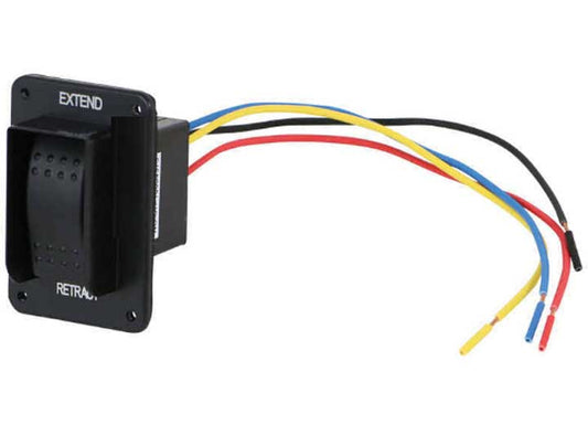 BAL RV Products SWITCH ASSEMBLY 12V JACK - BLACK
