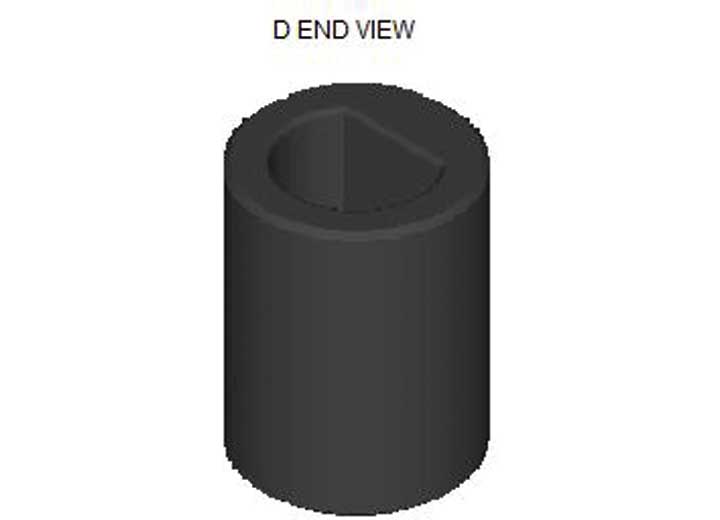 BAL RV Products COUPLER D TO SQUARE 231000 POWERED C-JACK