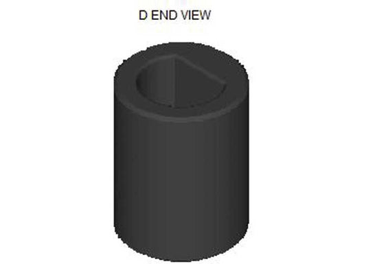 BAL RV Products COUPLER D TO SQUARE 231000 POWERED C-JACK