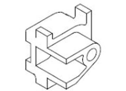 BAL RV Products BLOCK RETRACT-A-SPARE TIRE CARRIER MOLDED