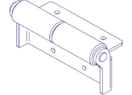 BAL RV Products REPLACEMENT BASE ROLLER 3/4IN WEAR BAR