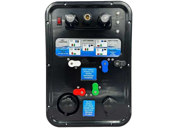 B&B Molders NAUTILUS P1 H2O SYSTEM, BLACK