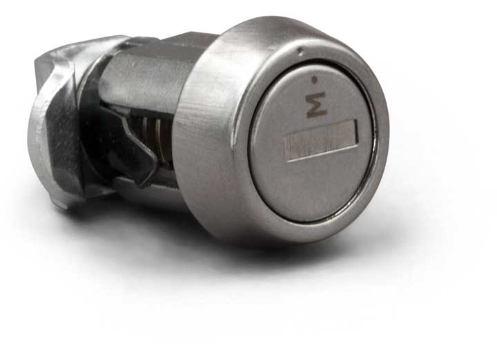 B&B Molders 5/8IN KEY ALIKE READY CAM W/391 KEY, CHROME