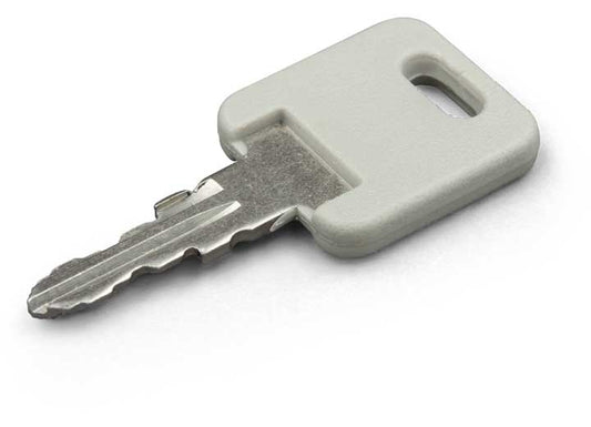B&B Molders REPLACEMENT KEY, CODED 391, CHROME