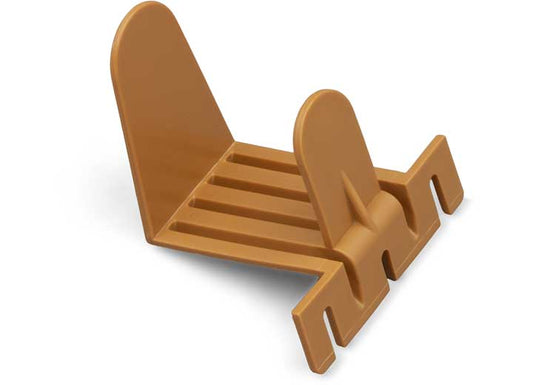 B&B Molders SLIDING DOOR GUIDE, TAN