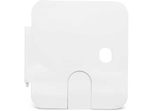 B&B Molders REPLACEMENT HATCH DOOR, 6.5X6 WITH A VERMIN DOOR, POLAR WHITE