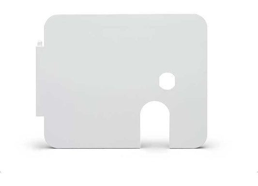 B&B Molders REPLACEMENT HATCH DOOR, 6.5X8 WITH A VERMIN DOOR, POLAR WHITE