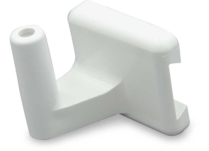 B&B Molders EXTERIOR SHOWER HEAD BRACKET, POLAR WHITE