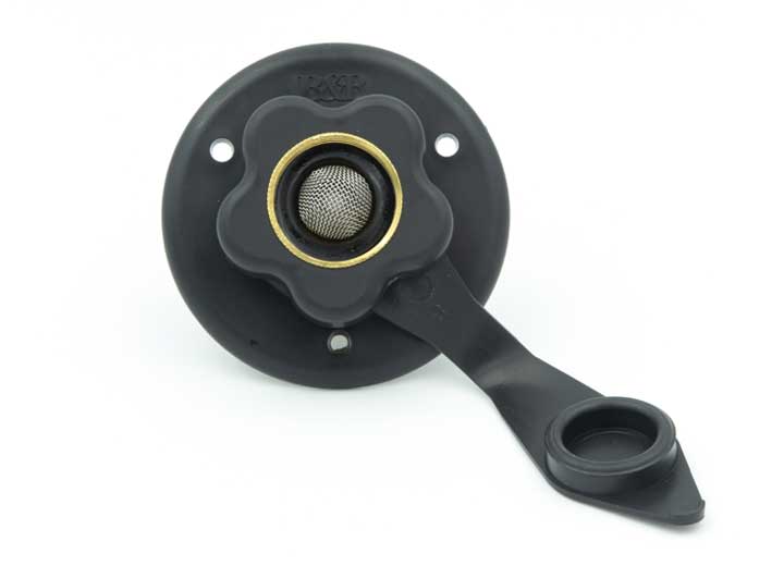 B&B Molders CITY WATER FILL W/BRASS CHECK VALVE, BLACK