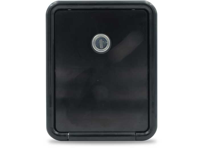 B&B Molders GRAVITY WATER HATCH, KEY LOCK, BLACK