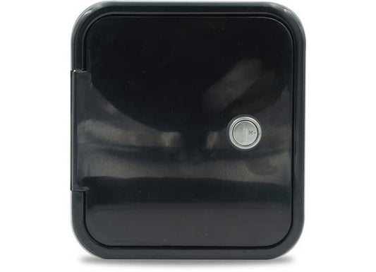 B&B Molders GRAVITY WATER HATCH, KEY LOCK, BLACK