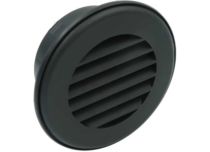 B&B Molders HEAT VENT, 4IN CONNECTION, NO DAMPER, BLACK