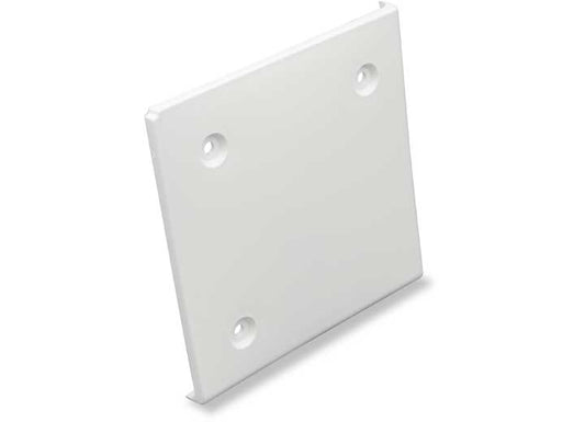 B&B Molders 4-1/2IN SQUARE SLIDE-OUT CAP, POLAR WHITE