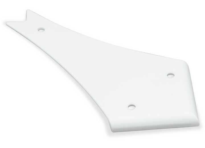 B&B Molders 4IN CURVED SLIDE-OUT CAP, POLAR WHITE