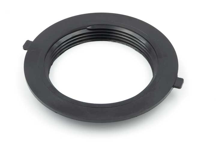 B&B Molders 3IN FLUSH THREADED FITTING, BLACK