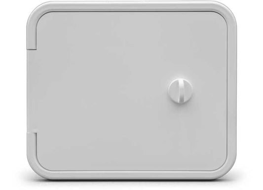 B&B Molders MULTI-PURPOSE HATCH W/O BACK, KEY LOCK, POLAR WHITE